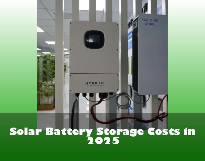 Solar Battery Storage Costs in 2025